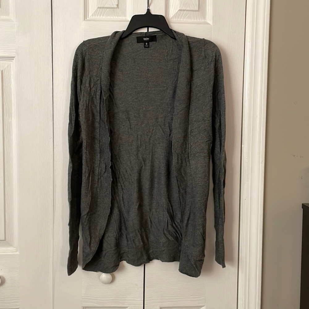 Dark gray cardigan